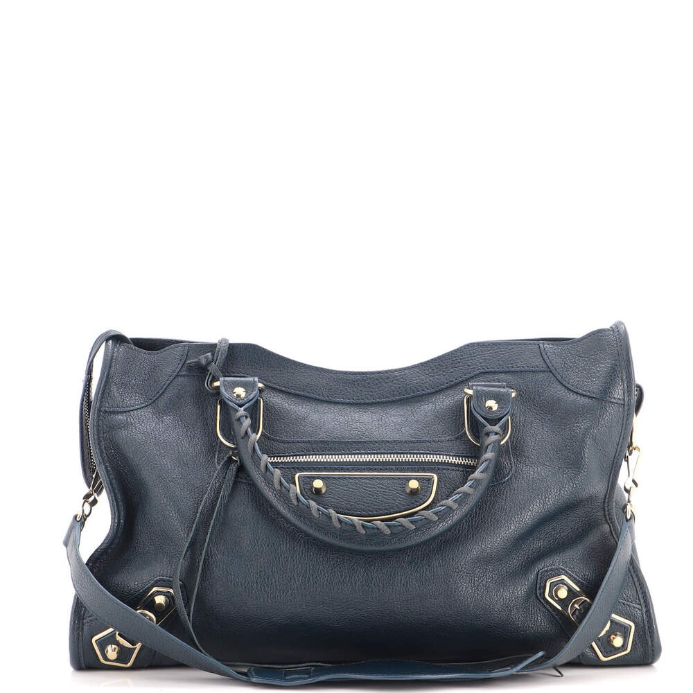 Balenciaga Medium City Classic Metallic Edge Bag